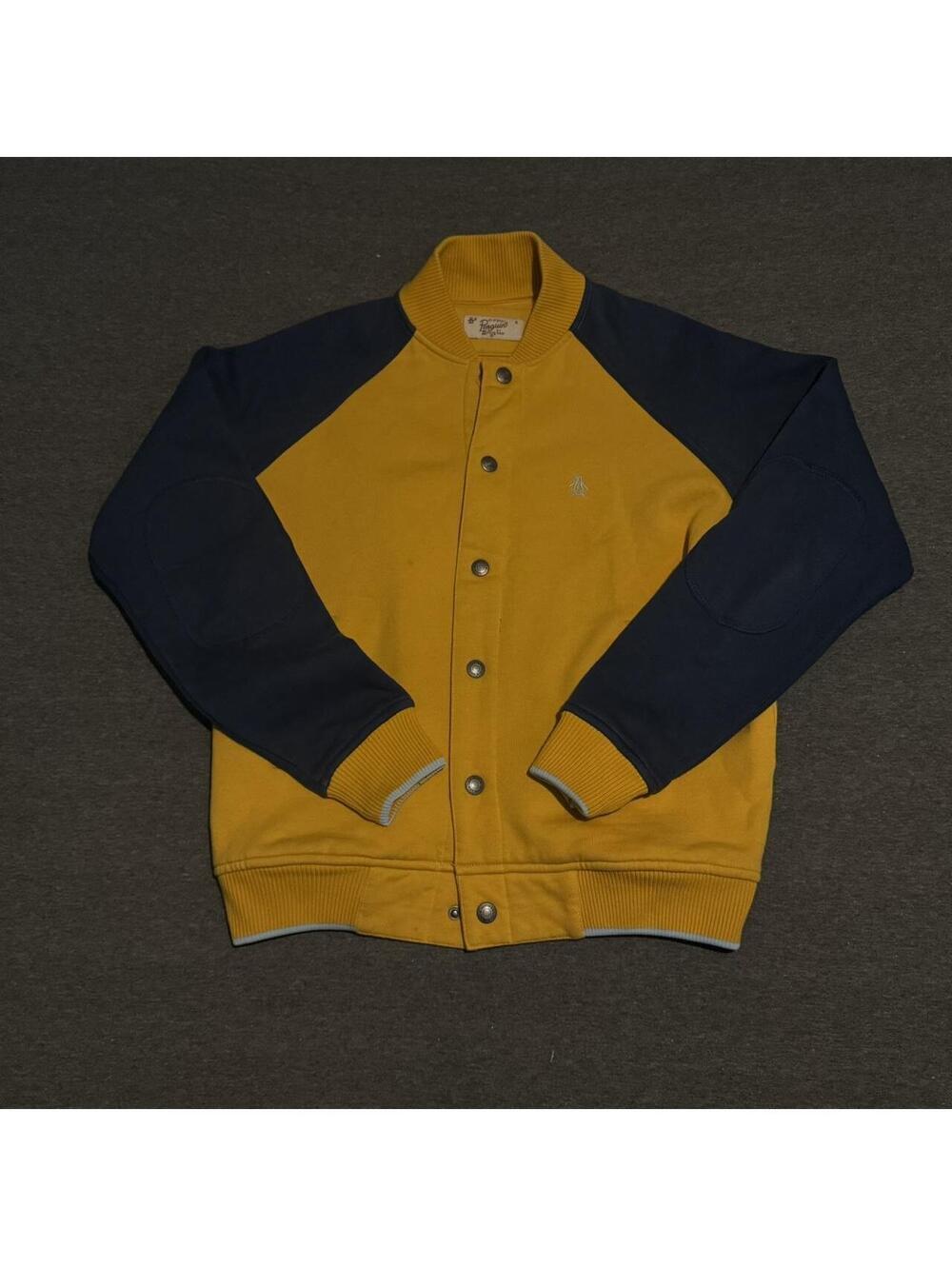 Original Penguin Men's Yellow and Multi Jacket